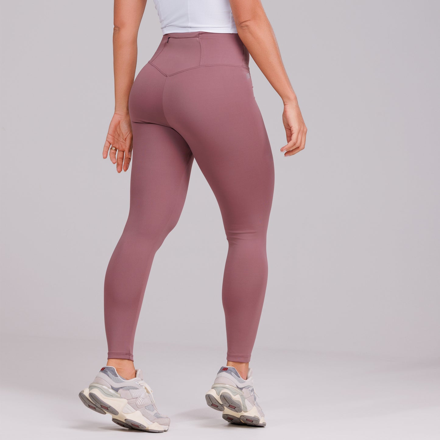 Leggings with Zipper Waistband