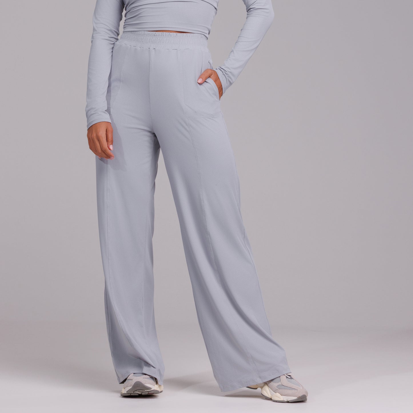 Pantalones anchos secos