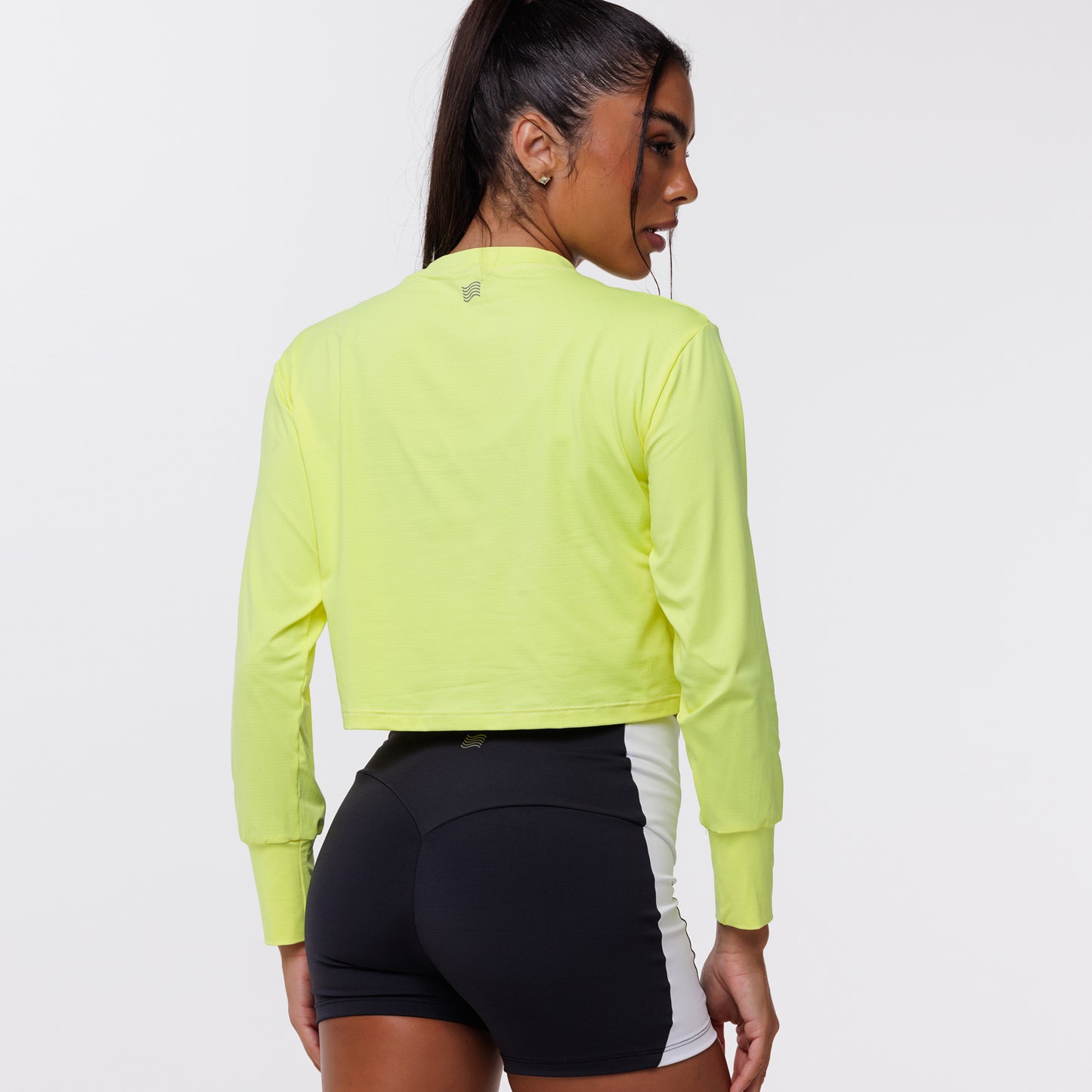 Cropped Manga Longa