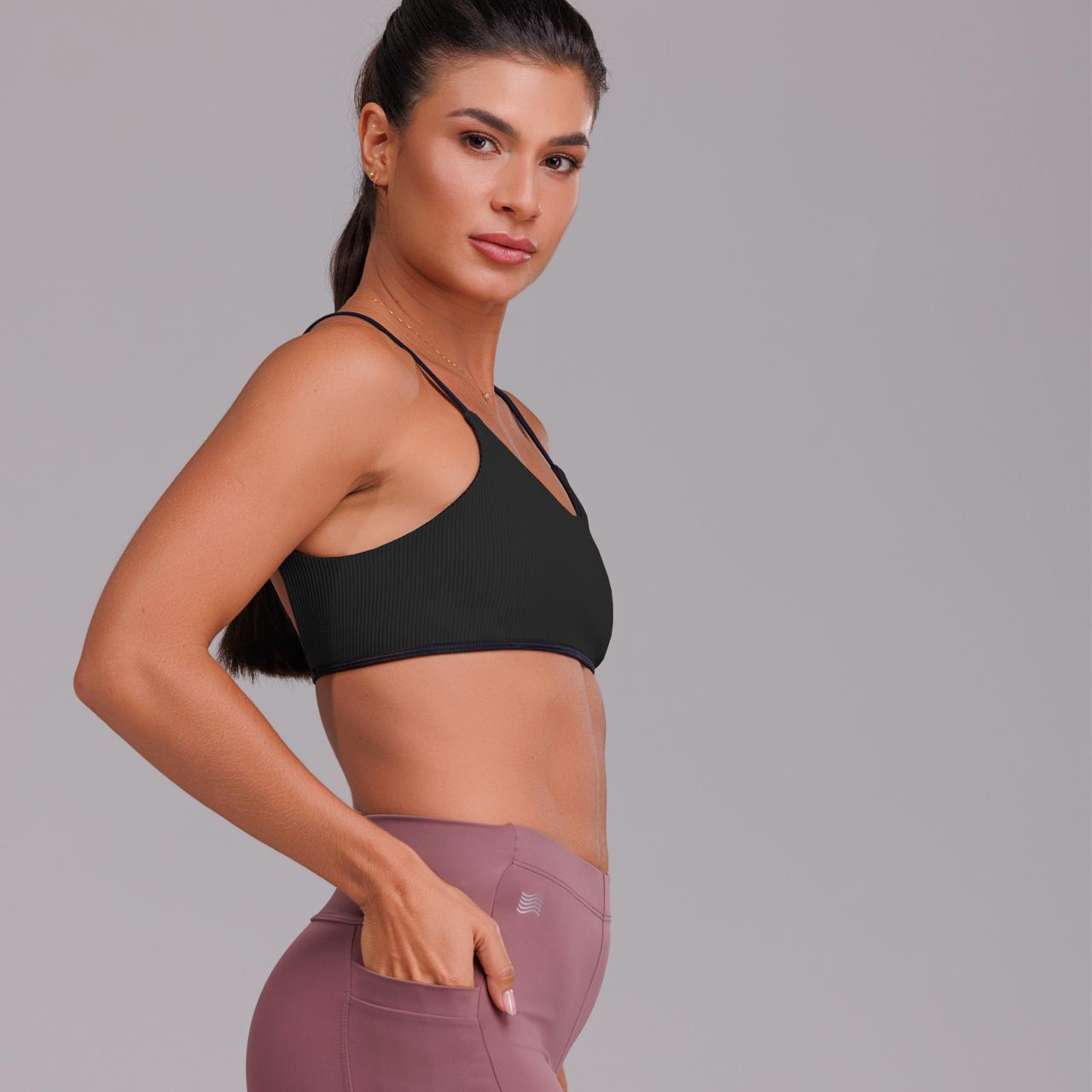 Top Costas Livres Canelado